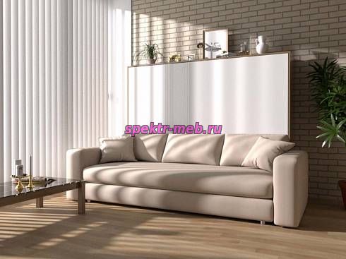 Шкаф-кровать с диваном Сирена