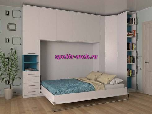 Шкаф-кровать трансформер Меган 124