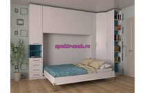 Шкаф-кровать трансформер Меган 124