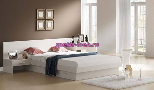 Кровать с полками Солл 36