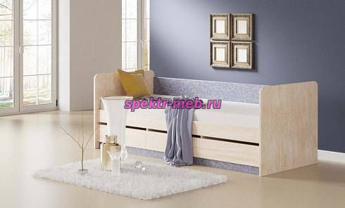 Кровать с ящиками Миндаль-5
