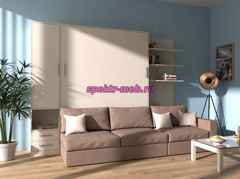 Шкаф-кровать с диваном Марта Миа