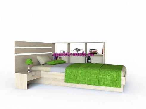 Кровать с полками Молли 41