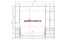 Шкаф-кровать трансформер Айвенго