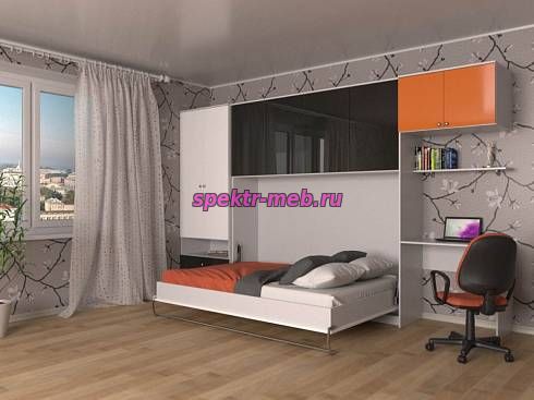 Шкаф-кровать трансформер Фанки