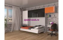 Шкаф-кровать трансформер Фанки