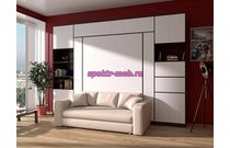 Шкаф-кровать с диваном Венора