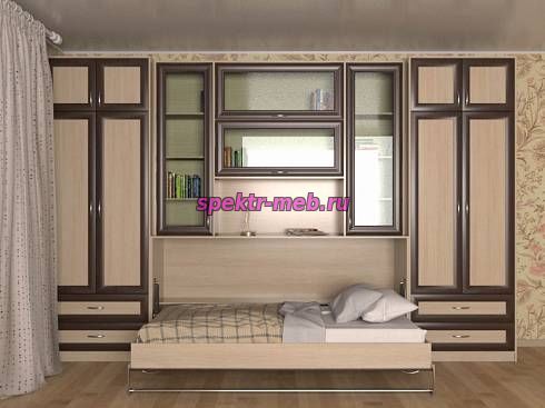 Шкаф-кровать трансформер Бриош