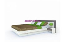 Кровать с полками Солл 34