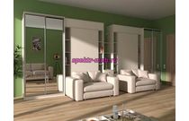 Шкаф-кровать с диваном Элли 5