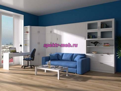 Шкаф-кровать с диваном Питэр