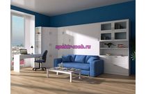 Шкаф-кровать с диваном Питэр