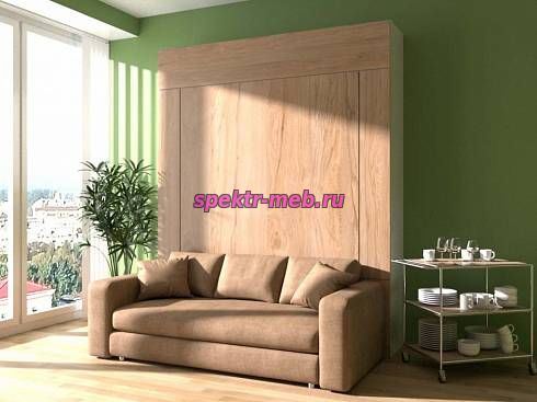 Шкаф-кровать с диваном Премьера 2
