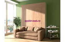 Шкаф-кровать с диваном Премьера 2