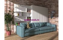 Шкаф-кровать с диваном Флора