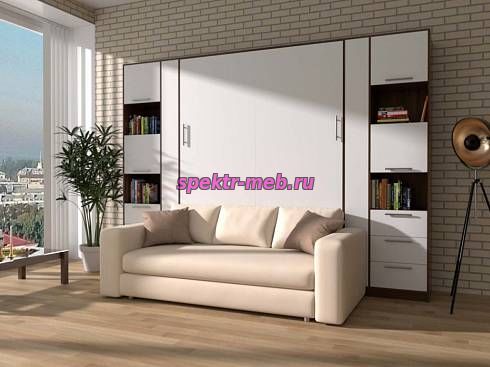 Шкаф-кровать с диваном Изабель