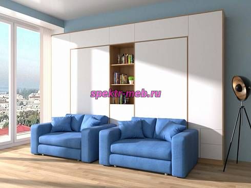 Шкаф-кровать с диваном Рубин Дуо