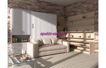 Шкаф-кровать с диваном Робин