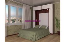 Шкаф-кровать трансформер Моника 1