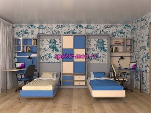 Шкаф-кровать трансформер Перу 24