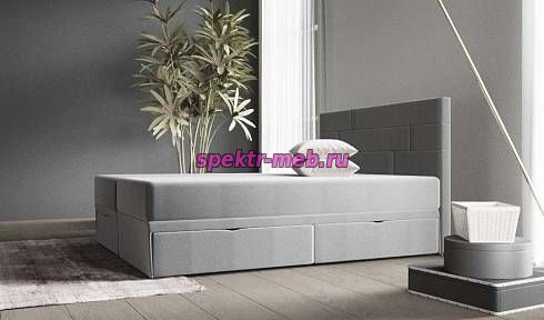 Кровать с выдвижными ящиками Домино