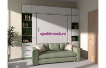 Шкаф-кровать с диваном Изабель-6