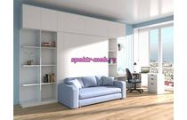 Шкаф-кровать с диваном Долли 52