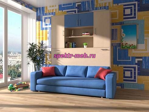 Шкаф-кровать с диваном Ясон