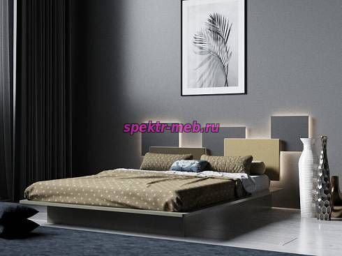 Кровать Пазл-1 с подсветкой