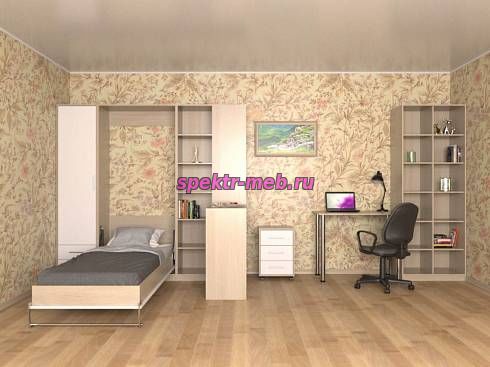 Шкаф-кровать трансформер Город