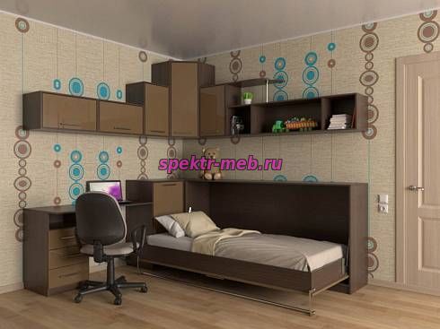 Шкаф-кровать трансформер Ферди