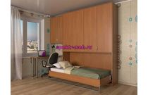 Шкаф-кровать трансформер Стади