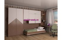 Шкаф-кровать трансформер Бранч