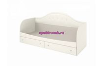 Кровать с мягкой спинкой Адель