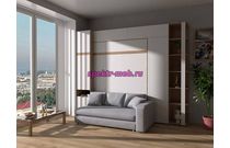 Шкаф-кровать с диваном Тида 03