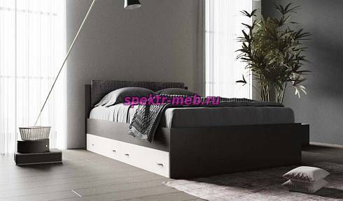 Кровать двуспальная Виктория Эко