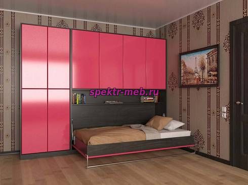 Шкаф-кровать трансформер Хлоя 17