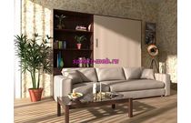 Шкаф-кровать с диваном Париж