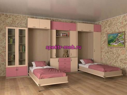 Шкаф-кровать трансформер Париж