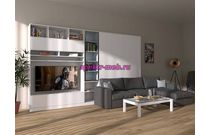 Шкаф-кровать с диваном Блэк