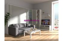 Шкаф-кровать с диваном Шелли 23