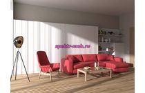 Шкаф-кровать с диваном Меган 123