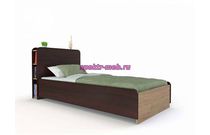 Кровать с полками Инсайд-1