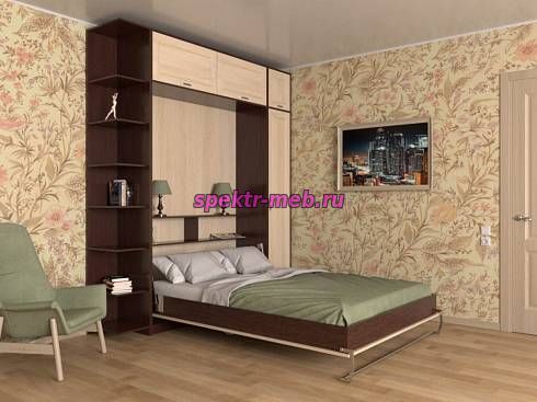 Шкаф-кровать трансформер Октобер