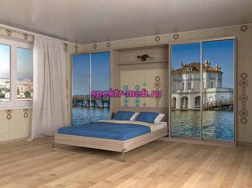 Шкаф-кровать трансформер Римо