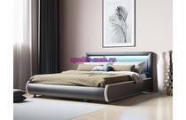 Кровать мягкая Омелия с LED