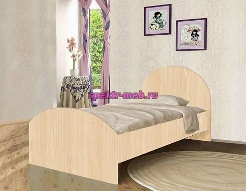 Кровать светлая Веер