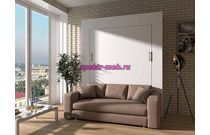 Шкаф-кровать с диваном Флора 4