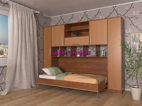 Шкаф-кровать трансформер Горизонт