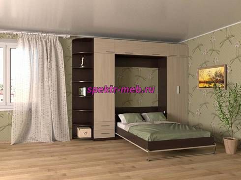 Шкаф-кровать трансформер Ширли